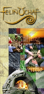 cover for the course programme and information leaflet, Felin Uchaf Centre, Aberdaron, Gwynedd, North Wales 