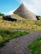 The earthouse at the Felin Uchaf centre, Gwynedd , North Wales