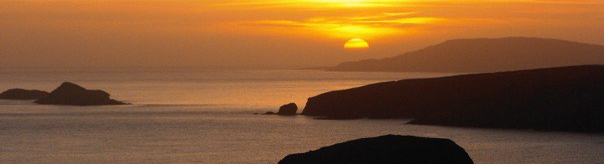 Bardsey Island near the Felin Uchaf Centre  off the Llyn peninsula, Gwynedd, north Wales